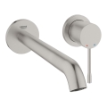 GROHE 19967DC1 - Tvåhålsblandare för tvättställ ESSENCE 230 mm i rostfritt stål
