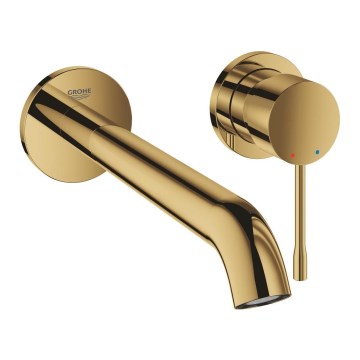 GROHE 19967GL1 - Tvåhåls tvättställsblandare ESSENCE 230 mm, guld