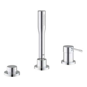 GROHE 19976001 - ESSENCE 3-håls badkarsblandare, blank krom