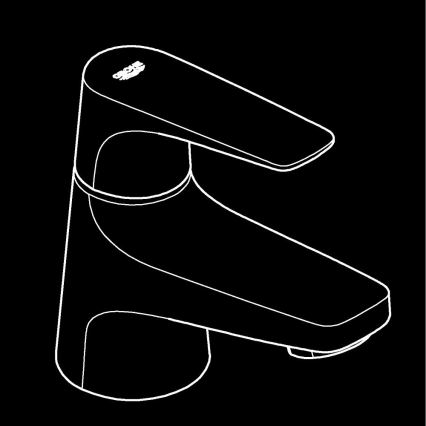 GROHE 20577000 - START FLOW stående ventil DN 15, polerad krom