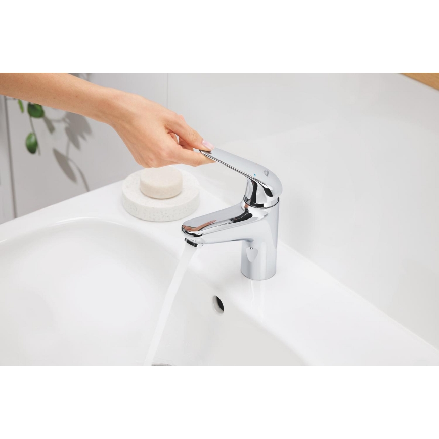 GROHE 20617001 - SWIFT tvättställsblandare, storlek XS, blank krom