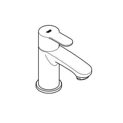 GROHE 23039002 - EUROSTYLE COSMOPOLITAN tvättställsblandare, storlek XS, krom