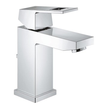 GROHE 2312700E - EUROCUBE tvättställsblandare, storlek S, polerad krom