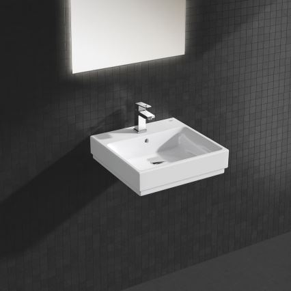 GROHE 2312700E - EUROCUBE tvättställsblandare, storlek S, polerad krom