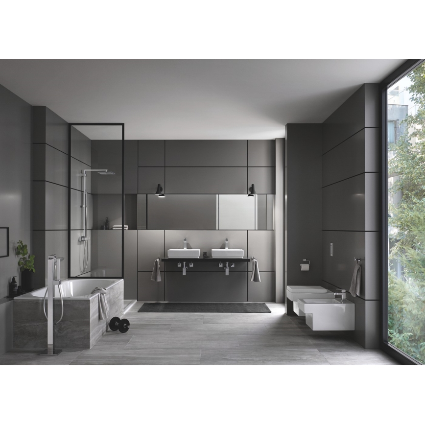 GROHE 23138000 - Bidéblandare EUROCUBE i blank krom