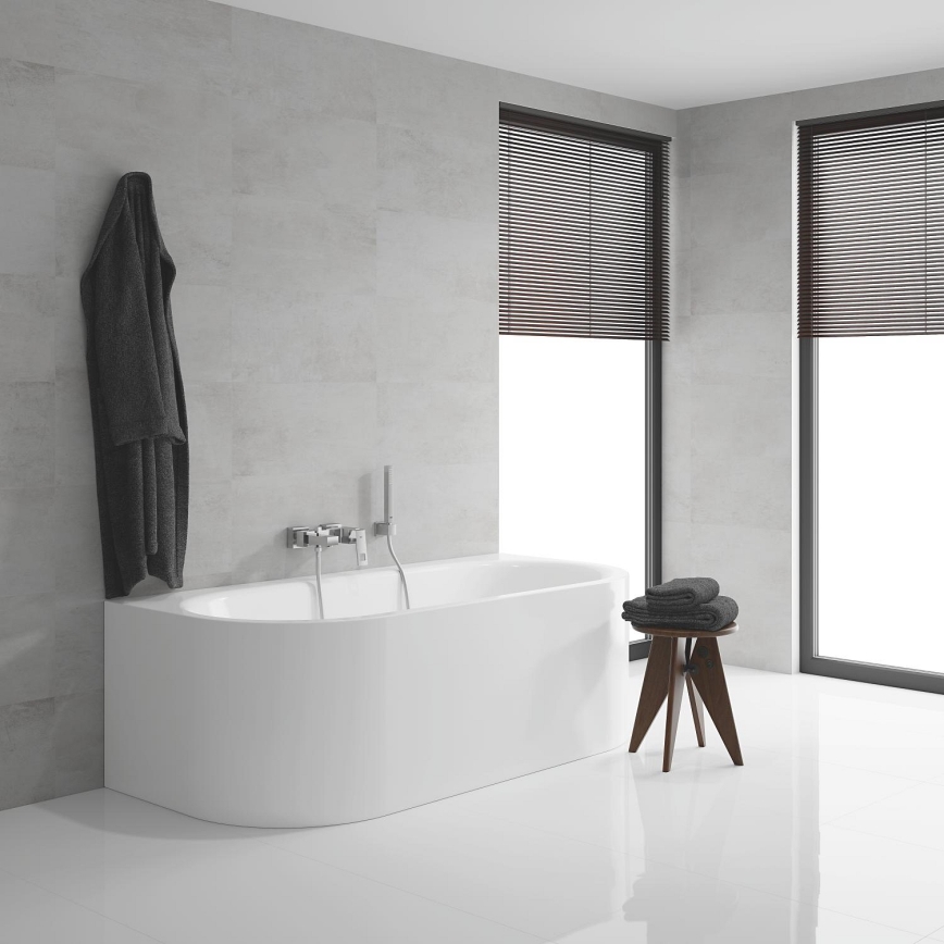 GROHE 23141000 - Badkarsblandare EUROCUBE DN 15 polerad krom