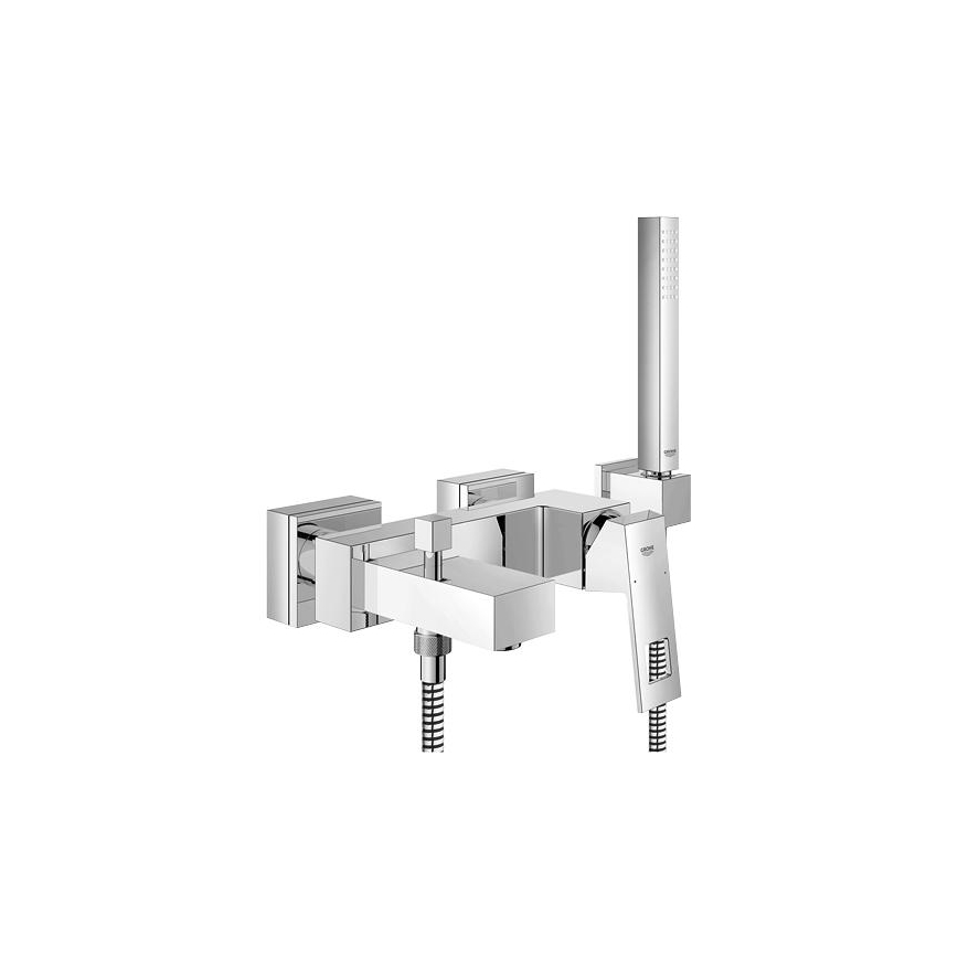 GROHE 23141000 - Badkarsset med EUROCUBE-blandare DN 15 i blank krom