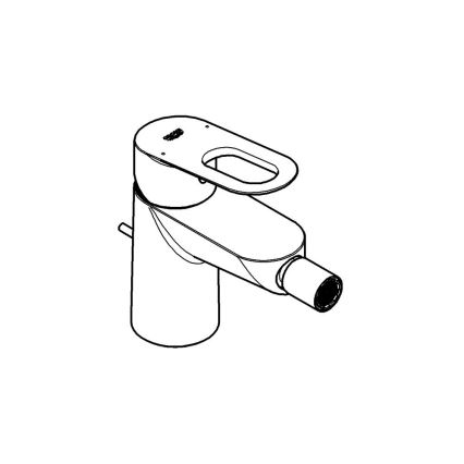 GROHE 23338000 - Bidéblandare BAULOOP i blank krom
