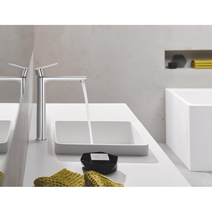 GROHE 23405001 - Tvättställsblandare LINEARE, storlek XL, blank krom