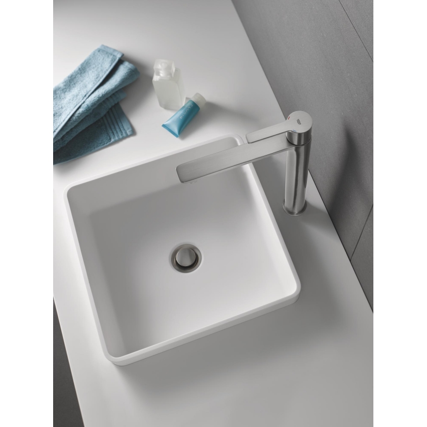 GROHE 23405DC1 - Tvättställsblandare LINEARE DN 15 i rostfritt stål