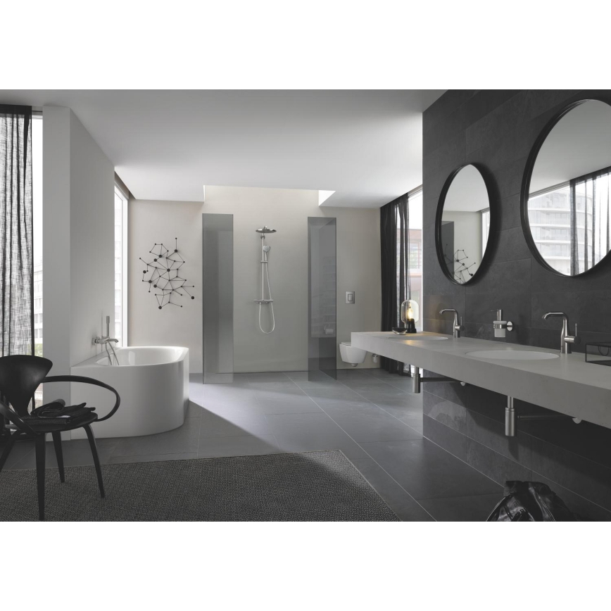 GROHE 23462DC1 - ESSENCE tvättställsblandare, storlek M, rostfritt stål