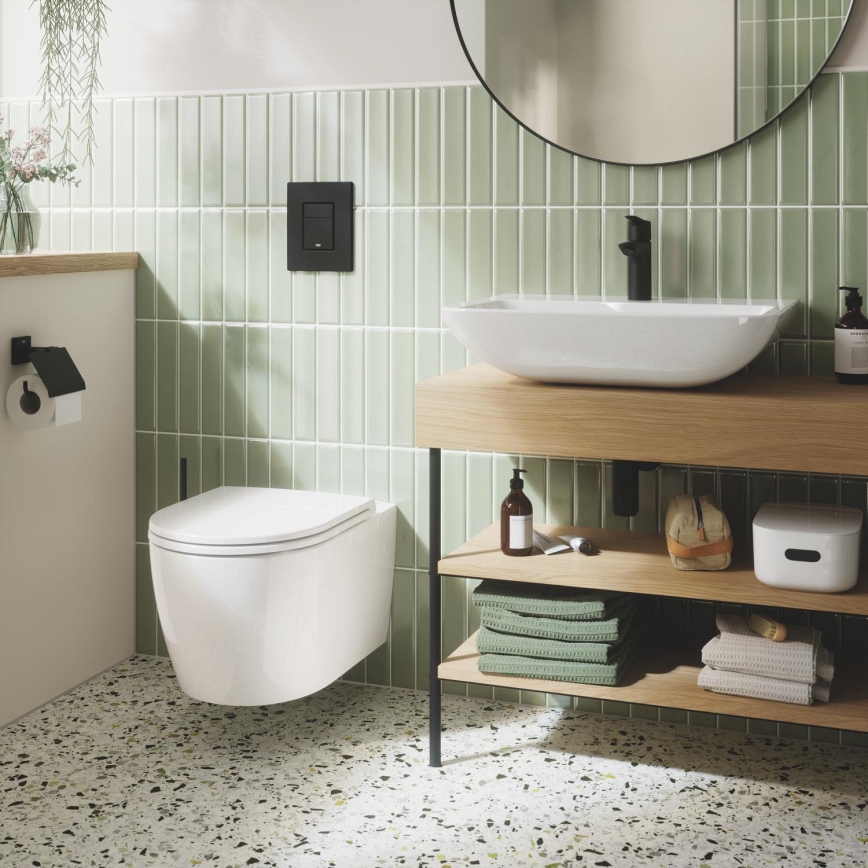 GROHE 235522432 - Tvättställsblandare START 192 mm svart