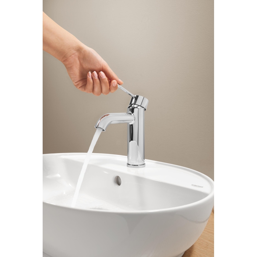 GROHE 23590001 - Tvättställsblandare ESSENCE, storlek S, blank krom