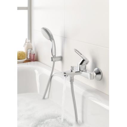 GROHE 23603000 - BAULOOP badkarsblandare DN 15, blank krom