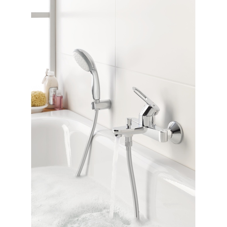 GROHE 23603000 - BAULOOP badkarsblandare DN 15, blank krom
