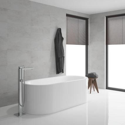 GROHE 23672001 - Badkarsblandare EUROCUBE 298 mm blank krom