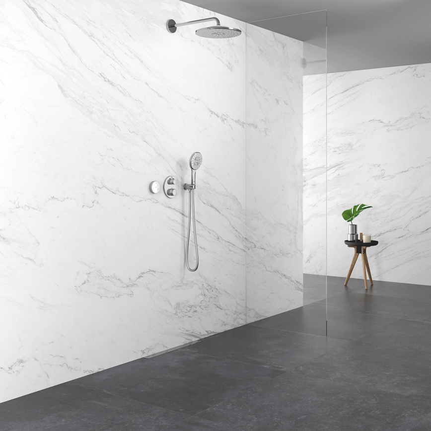 GROHE 24075000 - GROHTHERM termostatisk duschblandare, polerad krom