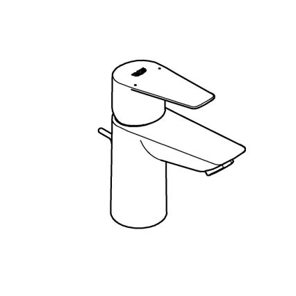 GROHE 24196001 - START tvättställsblandare, storlek S, polerad krom