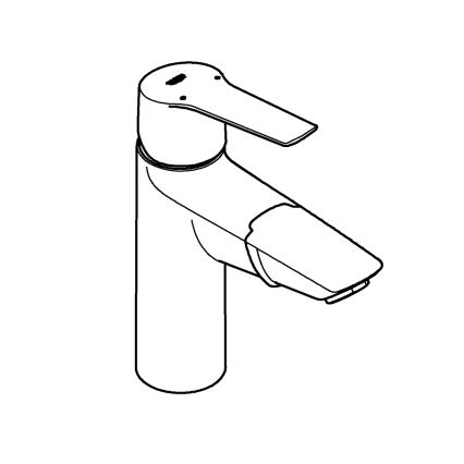 GROHE 24205003 - Tvättställsblandare START DN 15 storlek M polerad krom