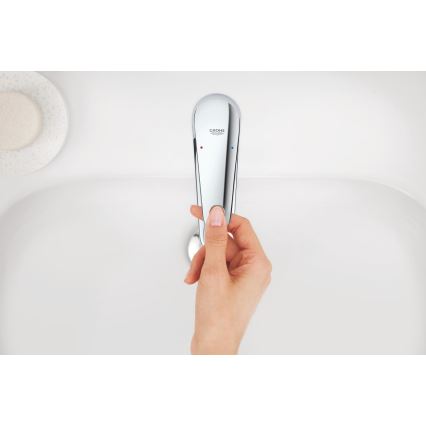 GROHE 24327001 - SWIFT tvättställsblandare, storlek M, polerad krom