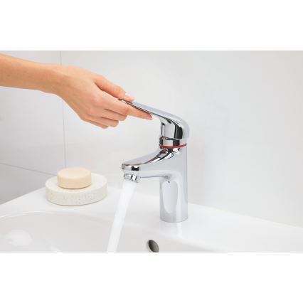 GROHE 24327001 - SWIFT tvättställsblandare, storlek M, polerad krom