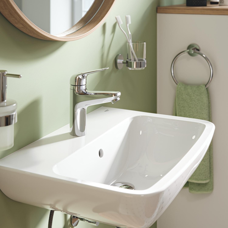GROHE 24327001 - SWIFT tvättställsblandare, storlek M, polerad krom