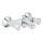 GROHE 25450001 - Badkarsblandare COSTA L DN 15 blank krom