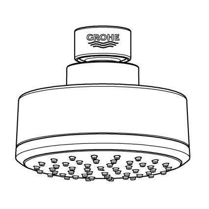 GROHE 26366001 - Duschhuvud RAINSHOWER 210 mm i blank krom