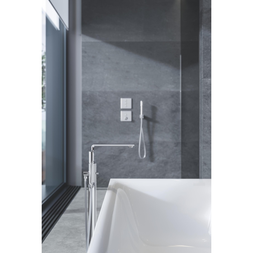 GROHE 26370000 - Vägganslutning EUPHORIA CUBE DN 15 polerad krom
