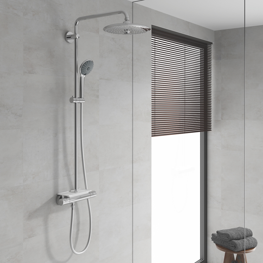GROHE 26403001 - Duschsystem VITALIO JOY 260 450 mm polerat krom