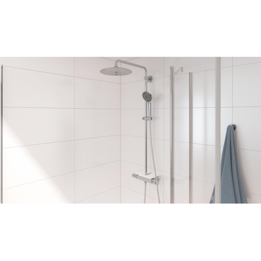 GROHE 26403002 - Duschsystem VITALIO JOY 260 450 mm blank krom