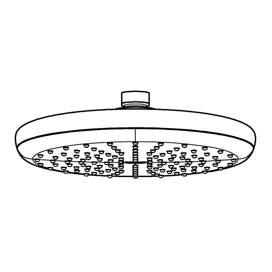 GROHE 26410000 - Duschhuvud TEMPESTA 210 mm blank krom