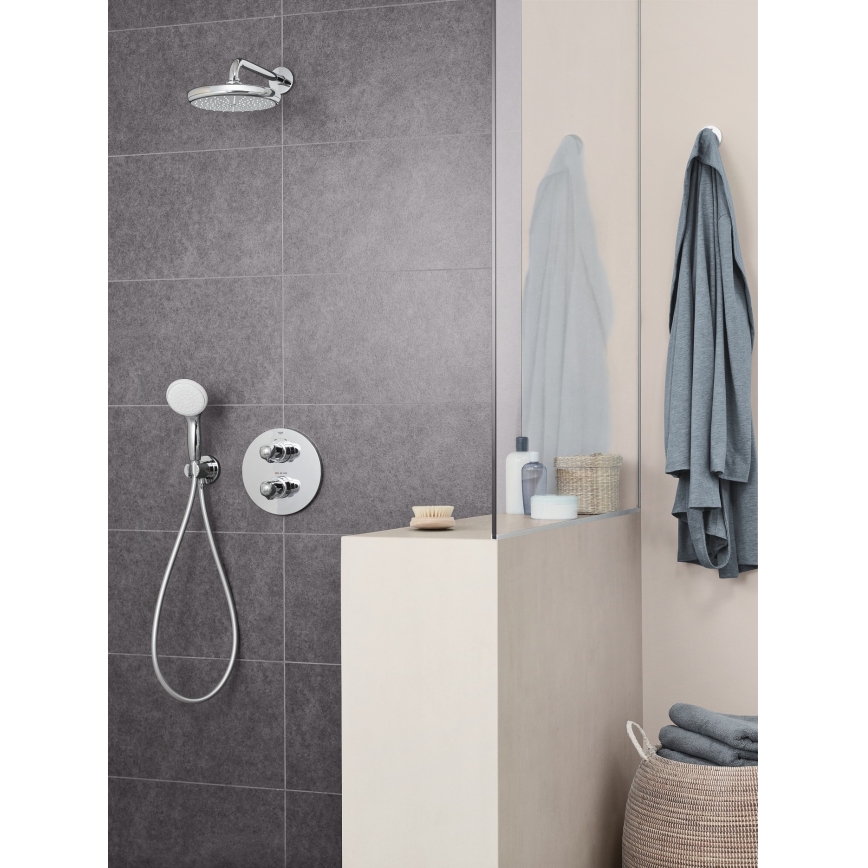 GROHE 26412000 - Duschhuvud TEMPESTA 210 286 mm blank krom