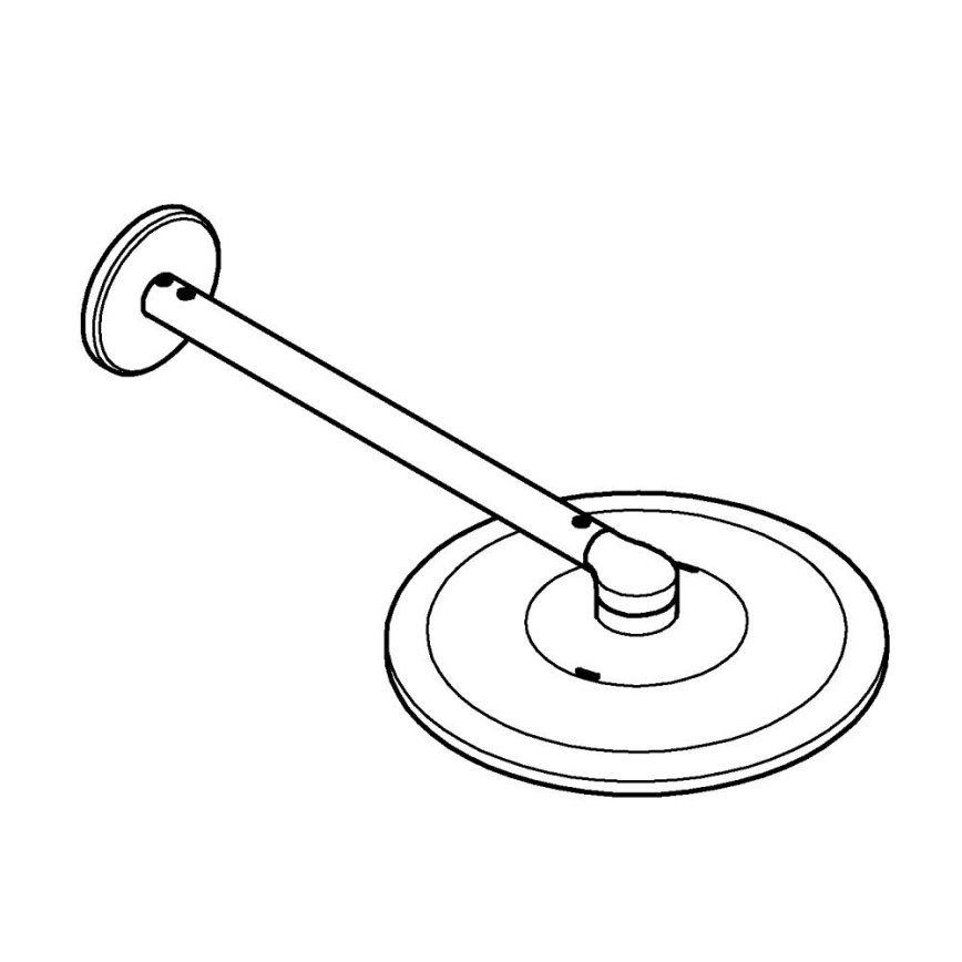 GROHE 26475000 - Duschhuvud RAINSHOWER SMARTACTIVE 310 mm blankkrom