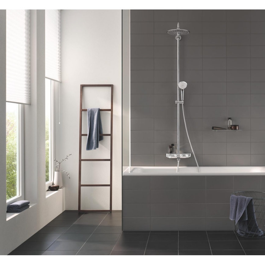 GROHE 26510000 - Duschsystem EUPHORIA SMARTCONTROL 450 mm blank krom