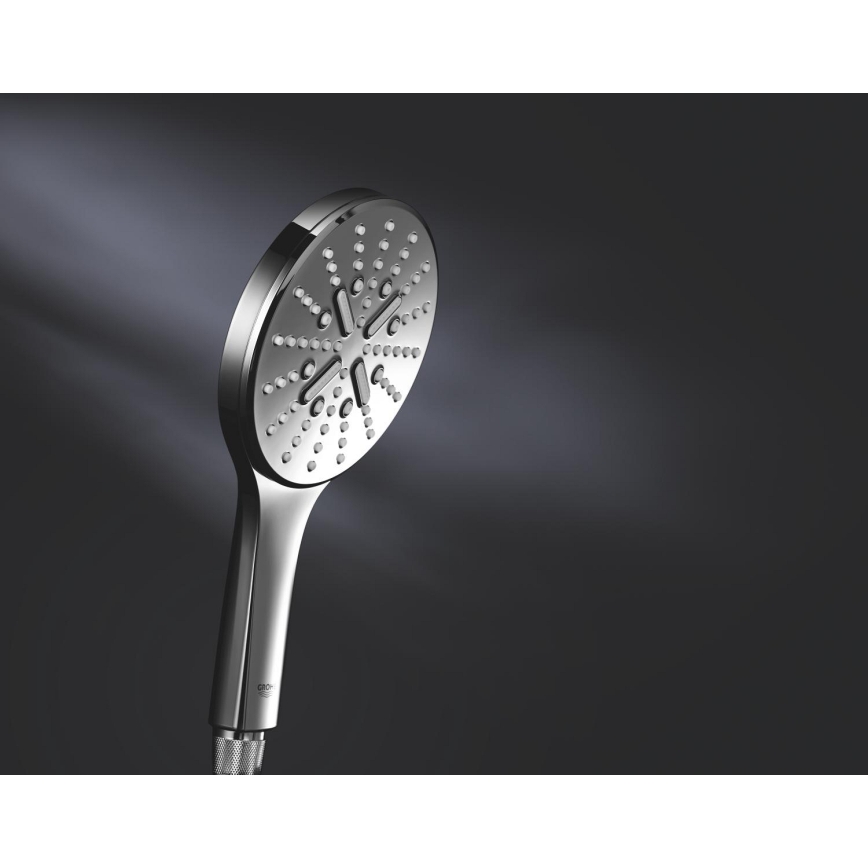 GROHE 26574000 - Handdusch RAINSHOWER SMARTACTIVE 130 mm, blank krom