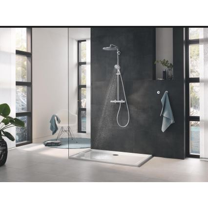 GROHE 26574000 - Handdusch RAINSHOWER SMARTACTIVE 130 mm, blank krom