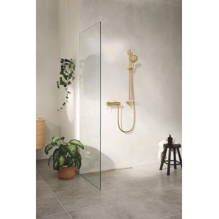 GROHE 26574GN0 - Handdusch RAINSHOWER SMARTACTIVE 130 borstad guld