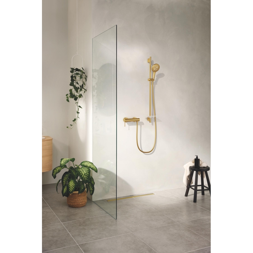 GROHE 26574GN0 - Handdusch RAINSHOWER SMARTACTIVE 130 borstad guld