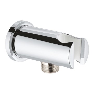 GROHE 26658000 - Vägganslutning med integrerat duschfäste Ø 48 mm, krom