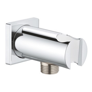 GROHE 26659000 - Vägganslutning med duschhållare RAINSHOWER 48 × 48 mm krom
