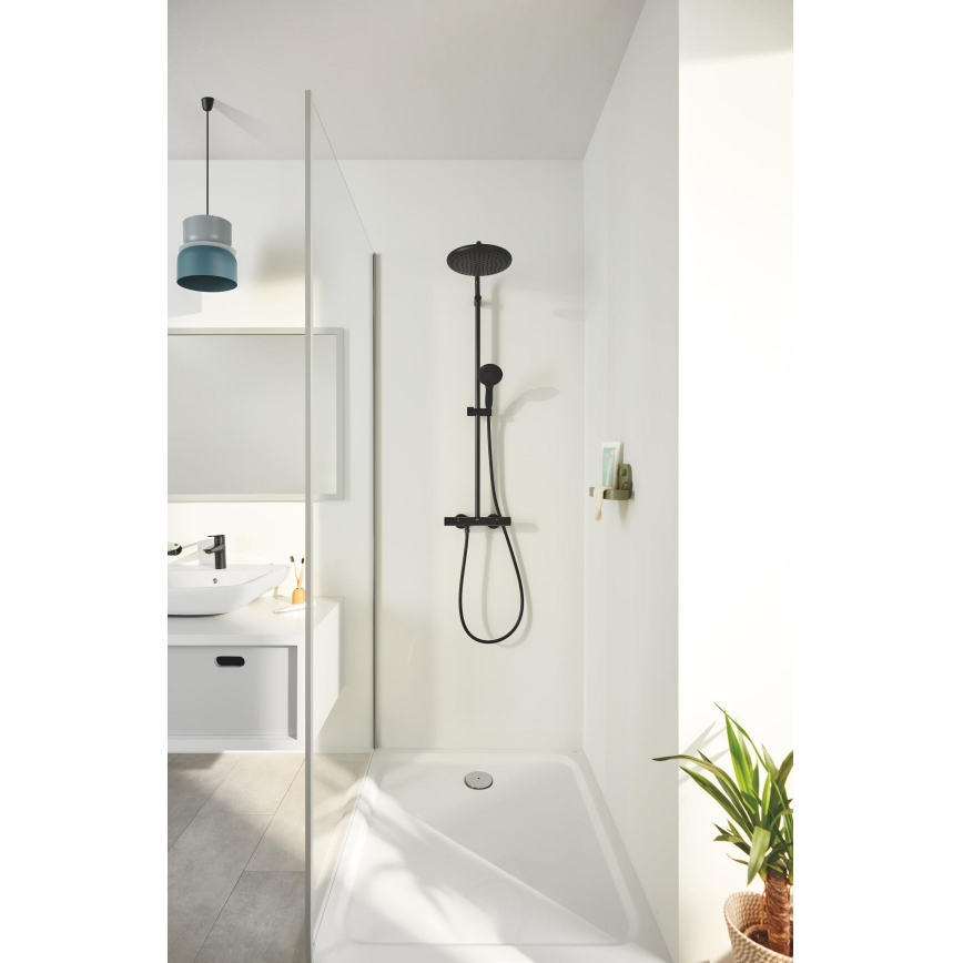 GROHE 266772431 - Duschsystem VITALIO START SYSTEM 250 390 mm svart