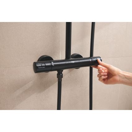 GROHE 266962431 - Duschsystem VITALIO COMFORT 250 250 × 250 mm svart