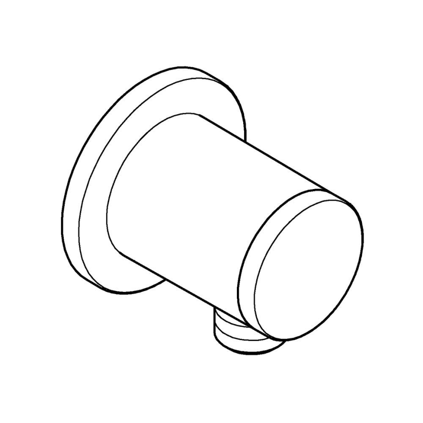 GROHE 26963001 - Vägganslutning VITALIO UNIVERSAL 12” polerad krom