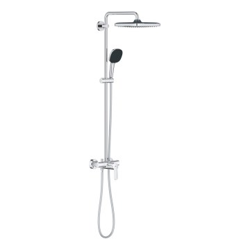 GROHE 26985001 - Duschsystem VITALIO COMFORT 250 250 × 250 mm blank krom