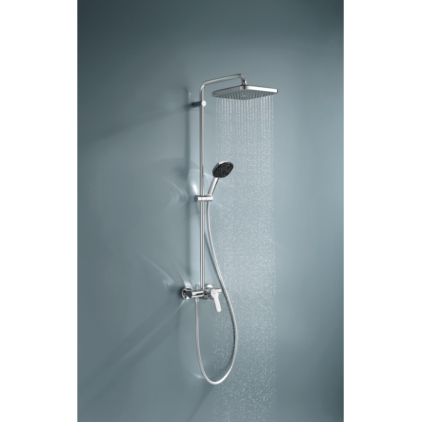 GROHE 26985001 - Duschsystem VITALIO COMFORT 250 250 × 250 mm blank krom