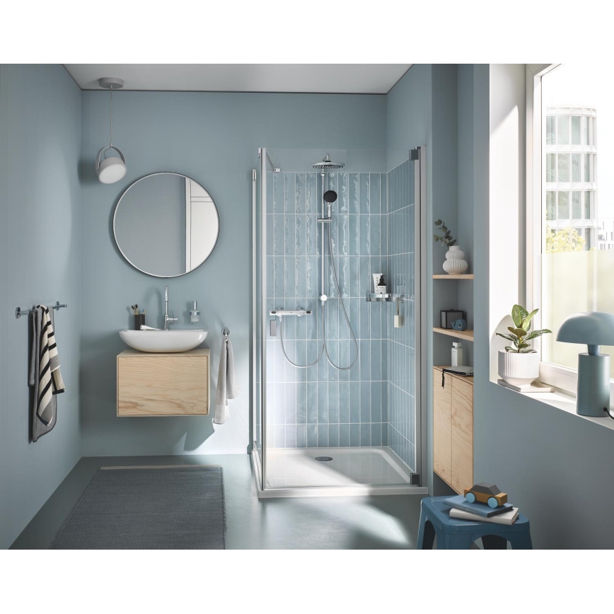GROHE 26989001 - Duschsystem VITALIO START SYSTEM 250 390 mm blank krom