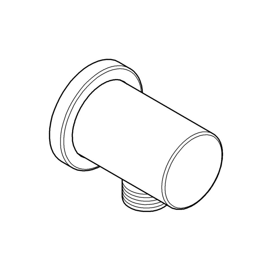 GROHE 27057AL0 - Väggvinkel RAINSHOWER DN 15 grafit