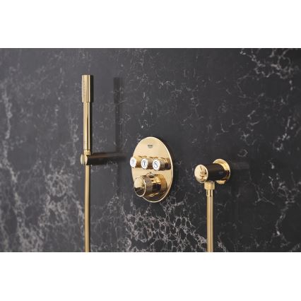 GROHE 27057GL0 - RAINSHOWER vägganslutningsvinkel, guld