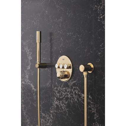 GROHE 27057GL0 - RAINSHOWER vägganslutningsvinkel, guld
